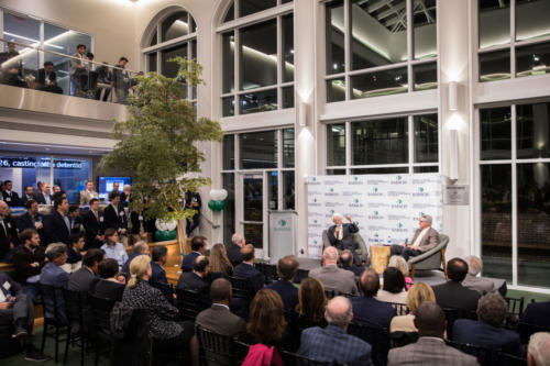 The Finance Lab opens at Stephen D. Cutler Center for Investments and Finance. 